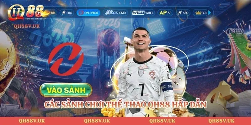 Thể Thao QH88 3 Các sảnh chơi thể thao QH88 hấp dẫn