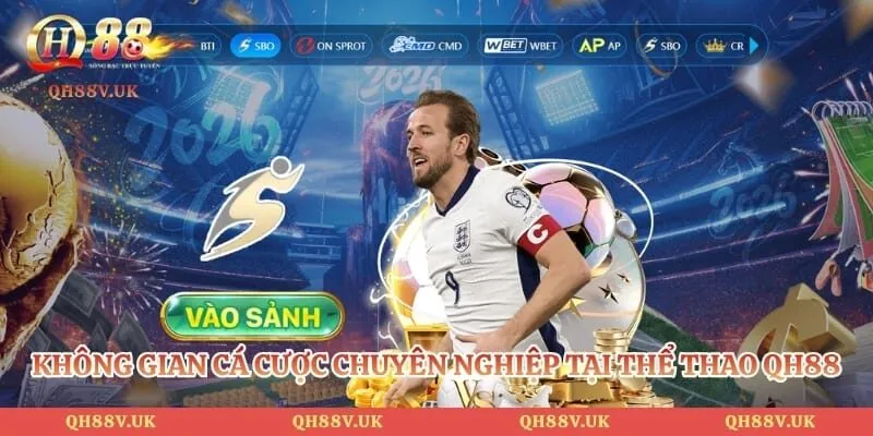 Thể Thao QH88 2 Không gian cá cược chuyên nghiệp tại thể thao QH88