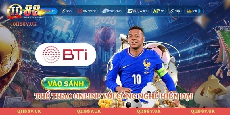 Thể Thao QH88 1 Thể thao online với công nghệ hiện đại